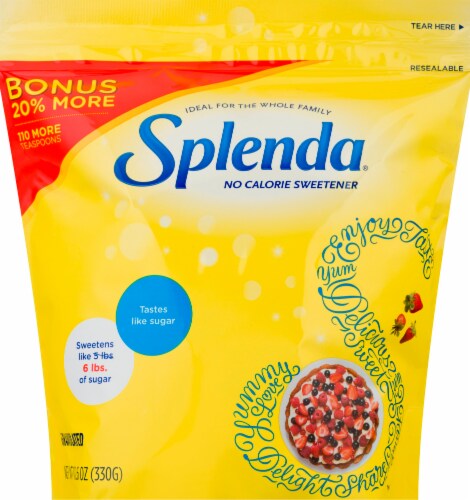 Splenda Granulated No Calorie Sweetener Perspective: front