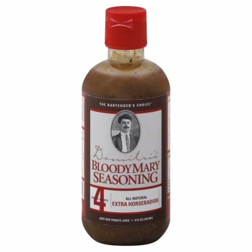 Demitri's Extra Horseradish Bloody Mary Seasoning Perspective: front