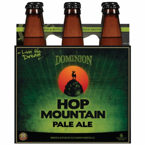 Old Dominion Brewing Company Hop Mountain Pale Ale Perspective: front