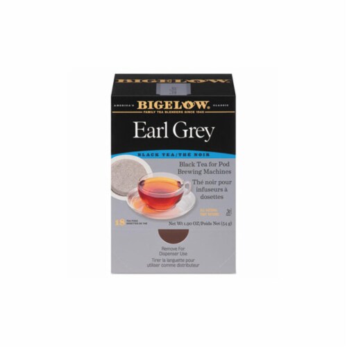 Earl Grey Black Tea Pods, 1.90 oz, 18/Box