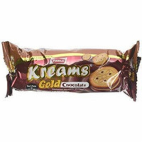 Parle Kreams Gold Chocolate Cookies Perspective: front