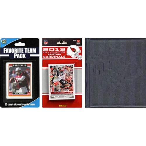 CandICollectables 2013 NFL Arizona Cardinals Licensed Team Set Perspective: front