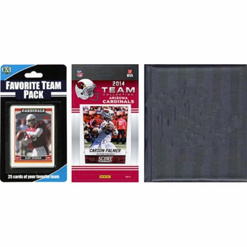 CandICollectables 2014ARIZCARDTSC NFL Arizona Cardinals Licensed 2014 Score Team Set & Favori Perspective: front