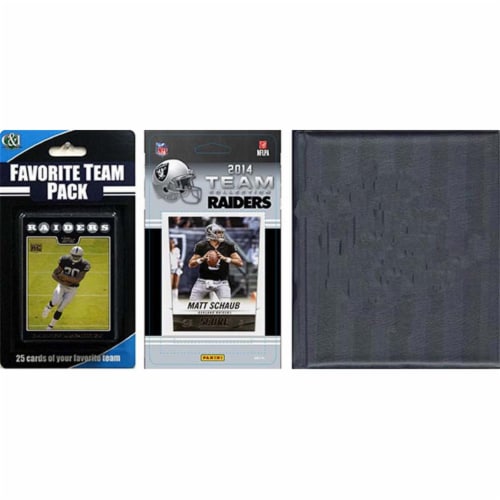 CandICollectables 2014RAIDERSTSC NFL Oakland Raiders Licensed 2014 Score Team Set & Favorite, 1