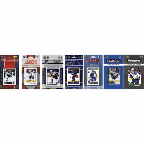 C & I Collectables BLUES717TS NHL St. Louis Blues 7 Different Licensed