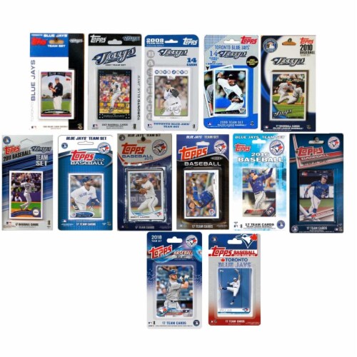 C&I Collectables JAYS1319TS MLB Toronto Blue Jays 13 Different Licensed  Trading Card Team Set, 1 - Foods Co.