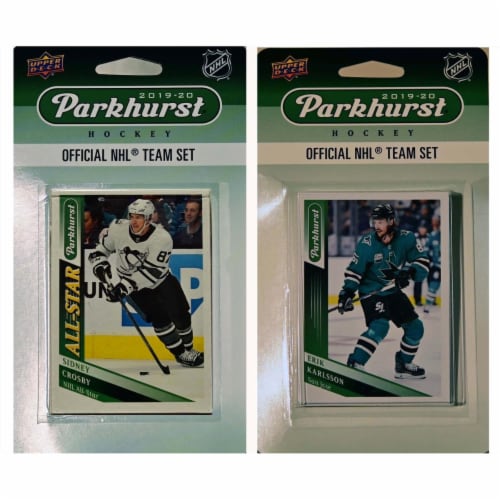 C&I Collectables 19SHARKSTS NHL San Jose Sharks 2019-20 Parkhurst Team All-Star Set Perspective: front