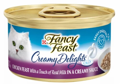 Fancy Feast Creamy Delights Adult Cat Food Chicken Pack of 10 10 pack Jay C Food Stores
