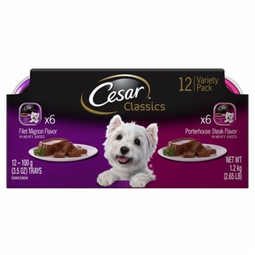 Cesar Wet Dog Food Classic Loaf in Sauce Variety Pack Pack of 3 3 pack Mariano s