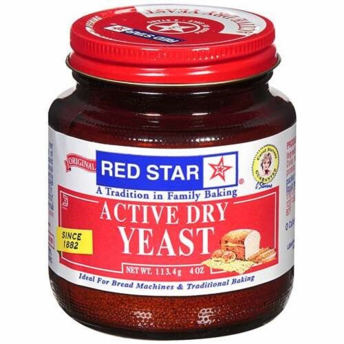 Red Star Original Active Dry Yeast (Pack of 4) Perspective: front