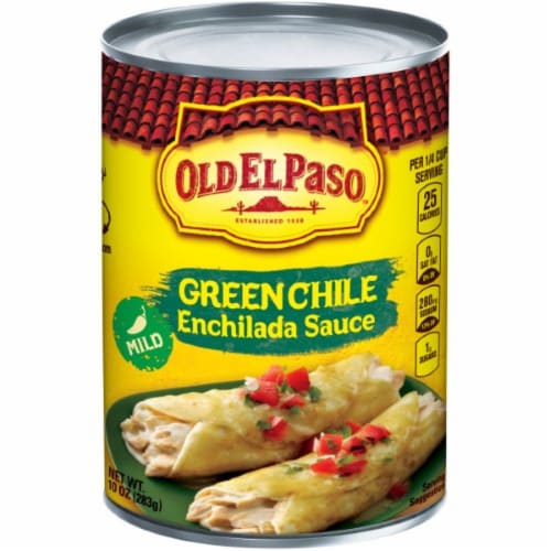 Old El Paso Enchilada Sauce Mild Green Chili (Pack of 3) Perspective: front