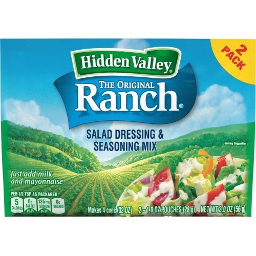 Hidden Valley Ranch Salad Dressing Seasoning Mix Pack Of 8 8 Packs 