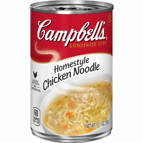 Campbell s Condensed Homestyle Chicken Noodle Soup 10.5 Ounce Can Pack of 3 3 cans Food 4 Less