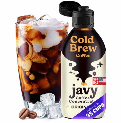 Javy Original Cold Brew Coffee Concentrate. 30 Cups Instant Coffee