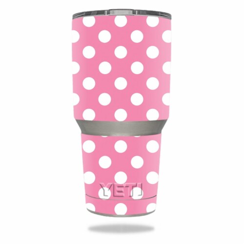 MightySkins YERAM30-Mini Dots Skin for Yeti 30 oz Tumbler - Mini Dots Perspective: front