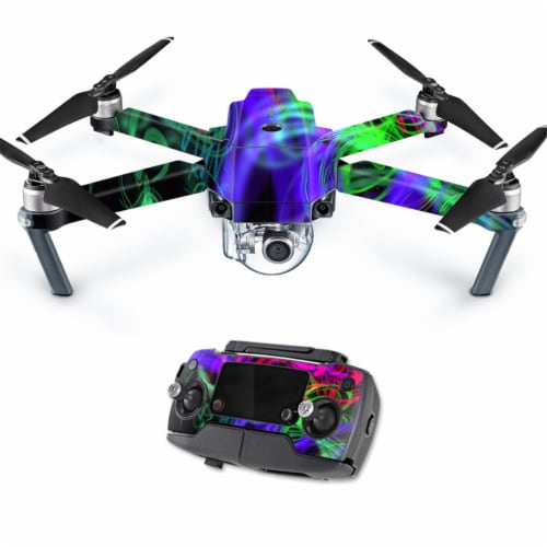 MightySkins DJMAVPRO Neon Splatter Skin Decal Wrap for DJI Mavic Pro Quadcopter Drone Cover S 1 QFC