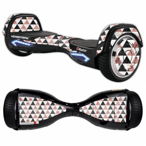 MightySkins RAHOV2-Marble Pyramids Skin Decal Wrap for Razor Hovertrax 2.0 Hover Board - Marb Perspective: front