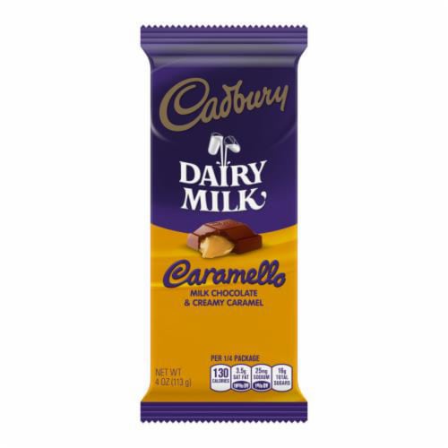 Cadbury Dairy Milk Caramello Bar Caramel (Pack of 48) Perspective: front