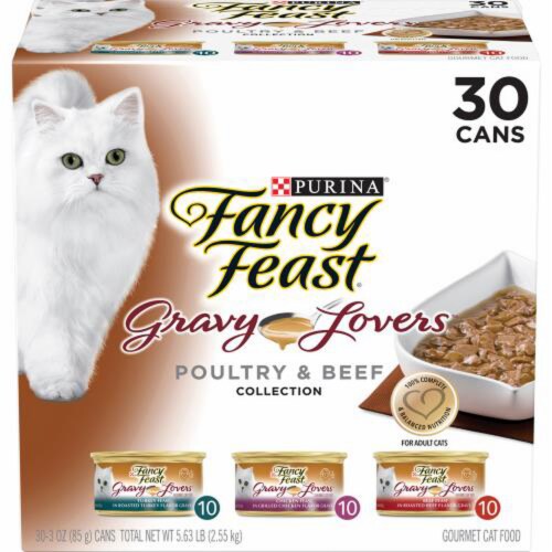 Fancy Feast Gravy Lovers Poultry Beef Feast Variety Pack Wet