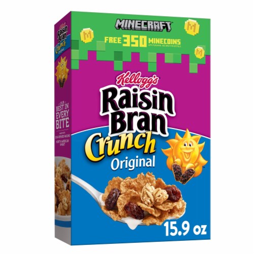 Kellogg's Raisin Bran Original Breakfast Cereal (Pack of 12) Perspective: front