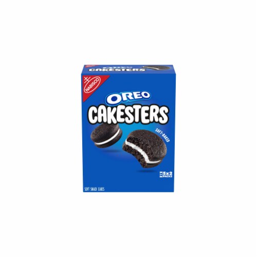 OREO Cakesters Soft Snack Cakes, (Pack of 6) Perspective: front
