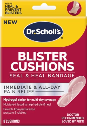 Dr. Scholl's Foot Blister Seal & Heal Bandage - 8ct (Pack of 32) Perspective: front