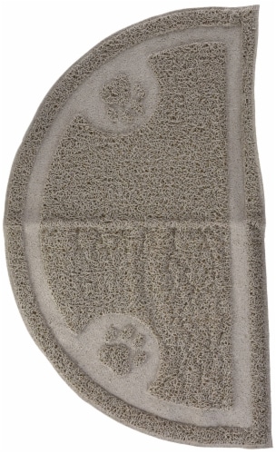 Arm & Hammer Half Circle Litter Mat Tan (Pack of 24) Perspective: front