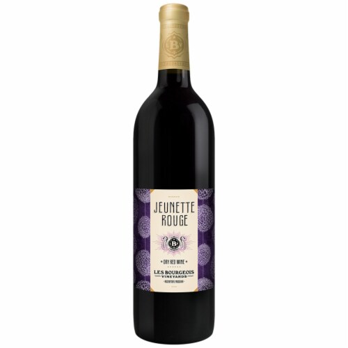 Les Bourgeois Vineyards Jeunette Rouge Missouri Red Wine Perspective: front