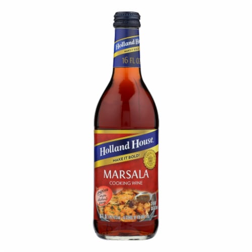 Holland House Holland House Marsala Cooking Wine - Marsala - Case of 12 - 16 Fl oz. Perspective: front