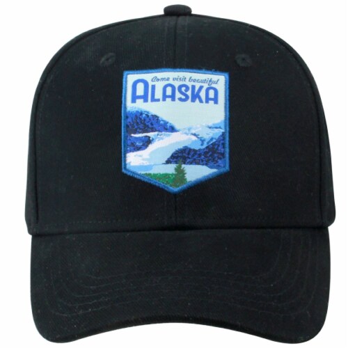 Arctic Circle Enterprises Alaska Glacier Baseball Hat Perspective: front