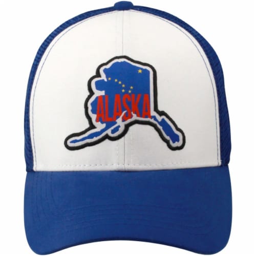 Arctic Circle Enterprises Alaska State Patch Baseball Hat Perspective: front