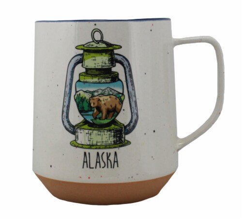 Arctic Circle Enterprises Alaska Frontier Lantern Mug Perspective: front