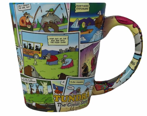 Arctic Circle Enterprises Tundra Comics Mug Perspective: front