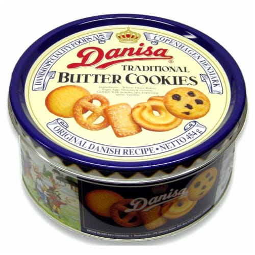 Danisa® Premium Butter Cookies Perspective: front