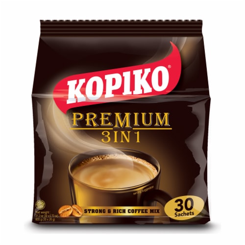 Kopiko 3-in-1 Instant Coffee Mix Sachets Perspective: front