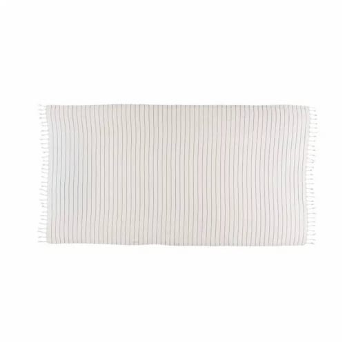 KAFTHAN Textile Gocek Turkish Cotton Single Bath and Beach Towel Perspective: front
