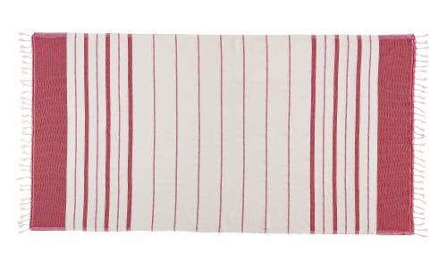 KAFTHAN Textile Bianca Ⅱ Turkish Cotton Single Bath and Beach Towel Perspective: front