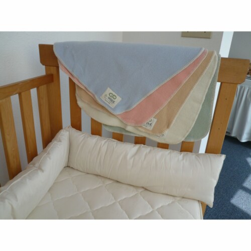 Outer Crib Wool Bumper with EcoWool Fill - Spot Clean - recommend separate cover Perspective: front