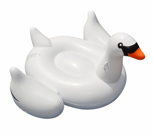 Swimline Giant Swan Pool Float Perspective: front