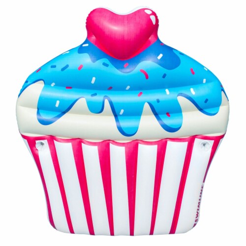Large Cupcake Dessert Swimming Pool Water Float Inflatable Beach Toy Party Raft Large Cupcake Dessert Swimming Pool Water Float Inflatable Beach Toy Party Raft