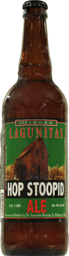 Lagunitas Hop Stoopid Ale Perspective: front