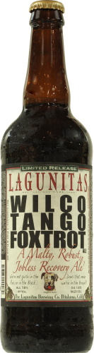 Lagunitas Brewing Company Limited Release Ale Perspective: front