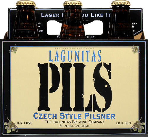 Lagunitas Czech Style Pilsner Perspective: front