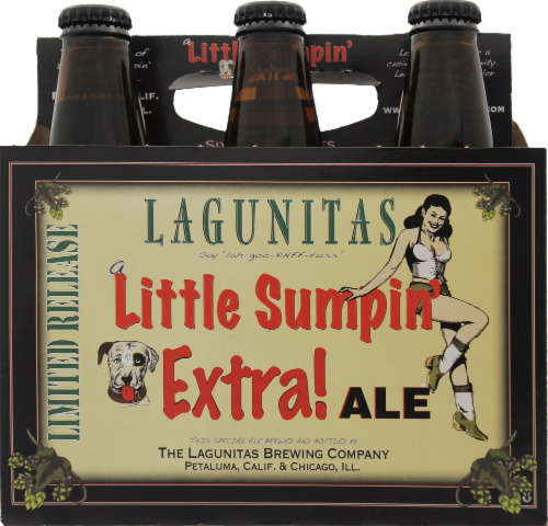 Lagunitas Seasonal Little Sumpin' Wild Ale Perspective: front