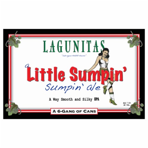 Lagunitas A Little Sumpin’ Sumpin’ IPA Wheat Ale Craft Beer Cans