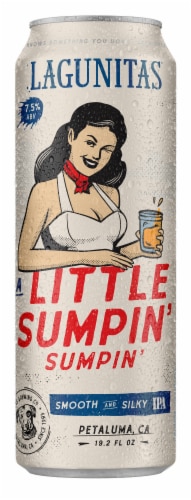 Lagunitas Little Sumpin Sumpin IPA Beer Perspective: front
