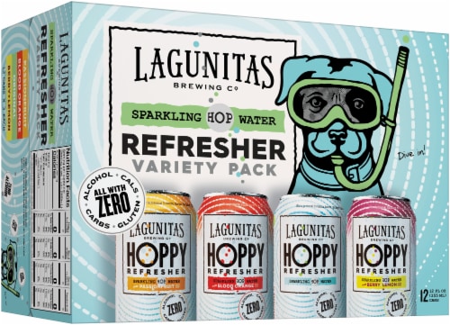 Lagunitas Brewing Co. Sparkling Hop Water Perspective: front