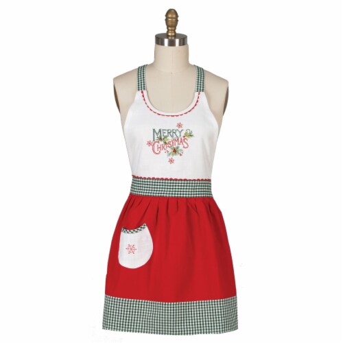 Kaydee Designs Evergreen Winter Apron Perspective: front