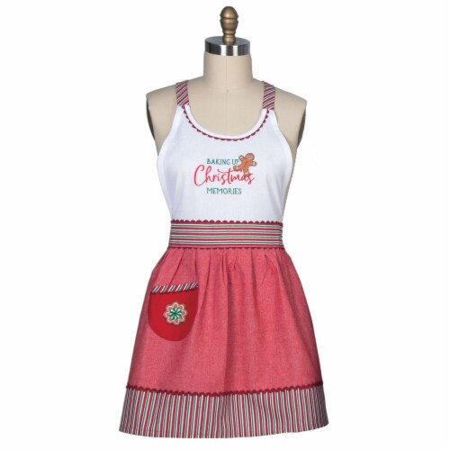 Sweet Ginger Hostess Apron Perspective: front