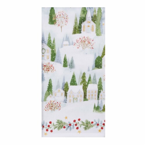 Kaydee Designs Dual Purpose Village Towel Perspective: front